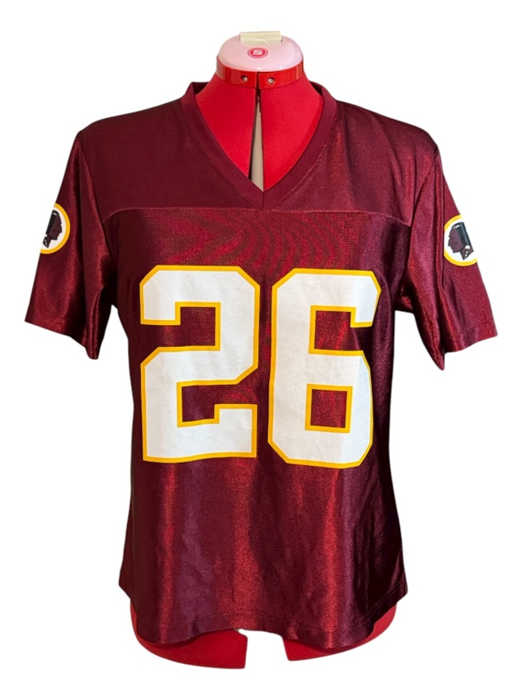 NFL Players Woman’s Washington Commanders Vintage Portis Football Jersey Size L